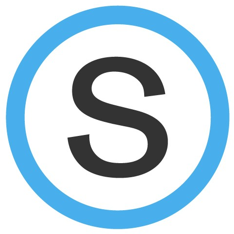 Logo of an S within a circle.